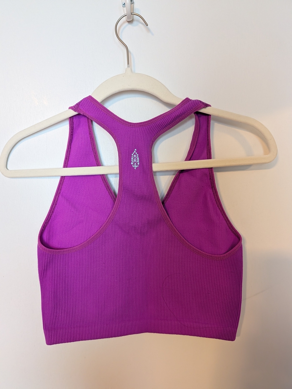 Free People Movement Magenta Ribbed Racerback Bralette - Picture 3 of 3